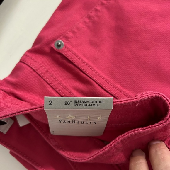 Van Hudson Womens Slim Fit Crop Jean - Picture 2 of 3